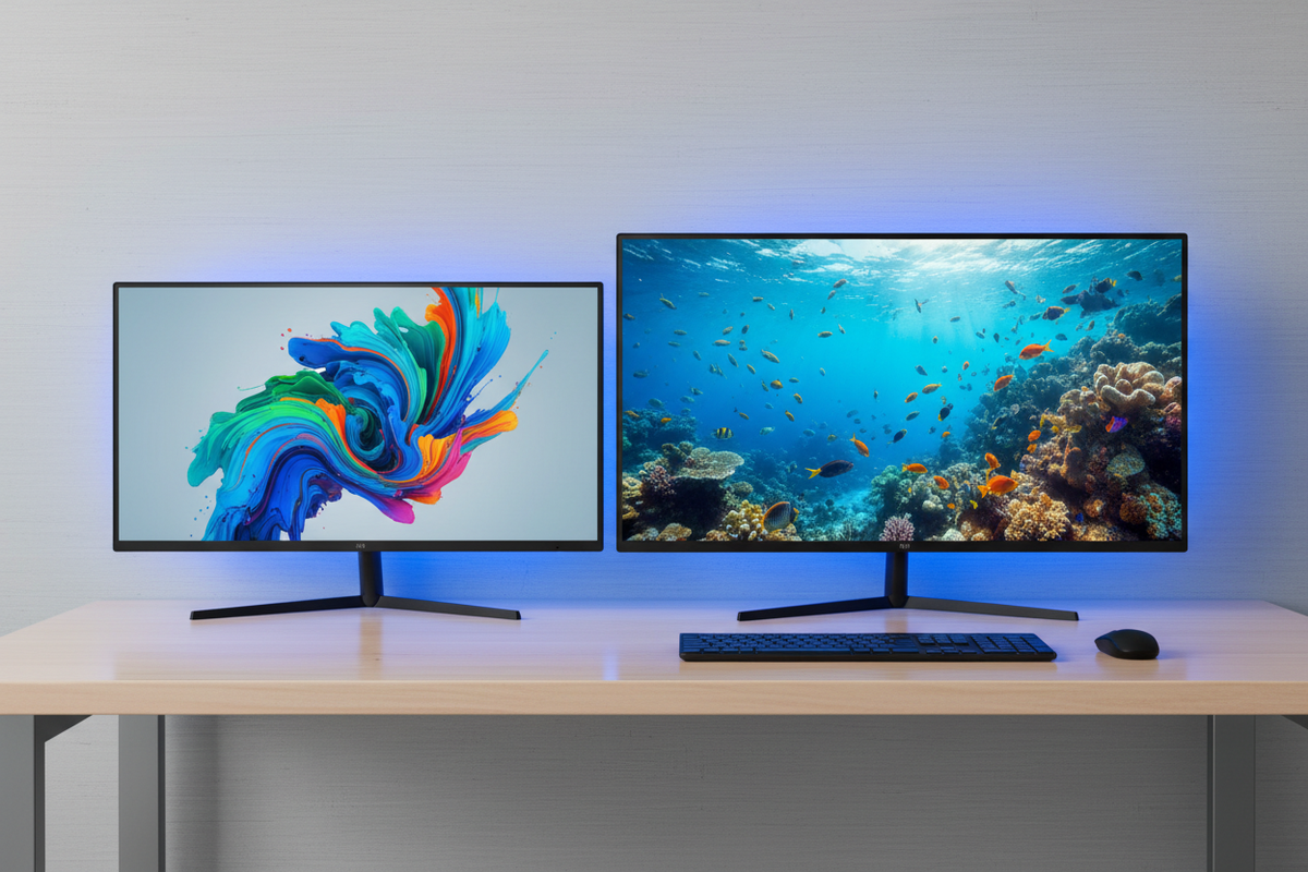 Moniteur 24" vs 27" : lequel choisir pour le bureau ou le gaming ?