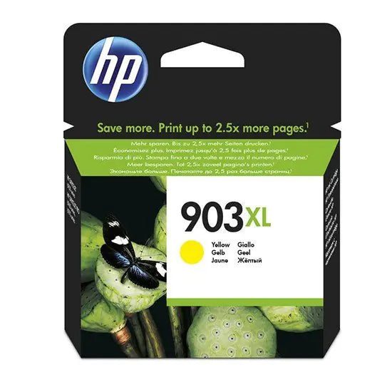 Cartouche d'impression jaune HP N°903XL - 825 pages