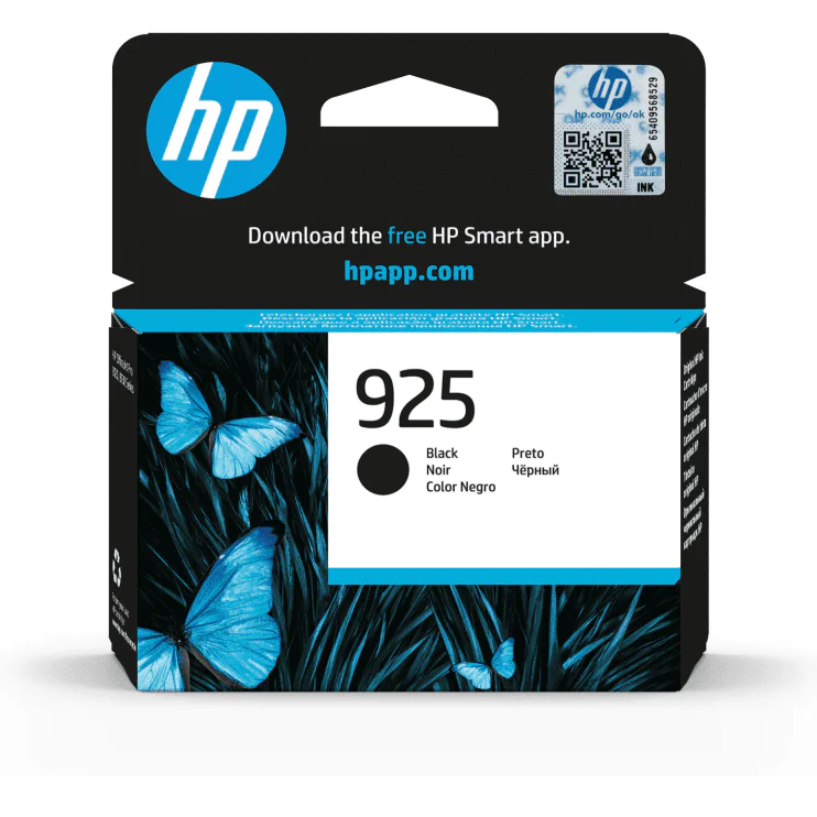 HP 925 - Cartouche Noire - 400 pages (8123) (mc60)