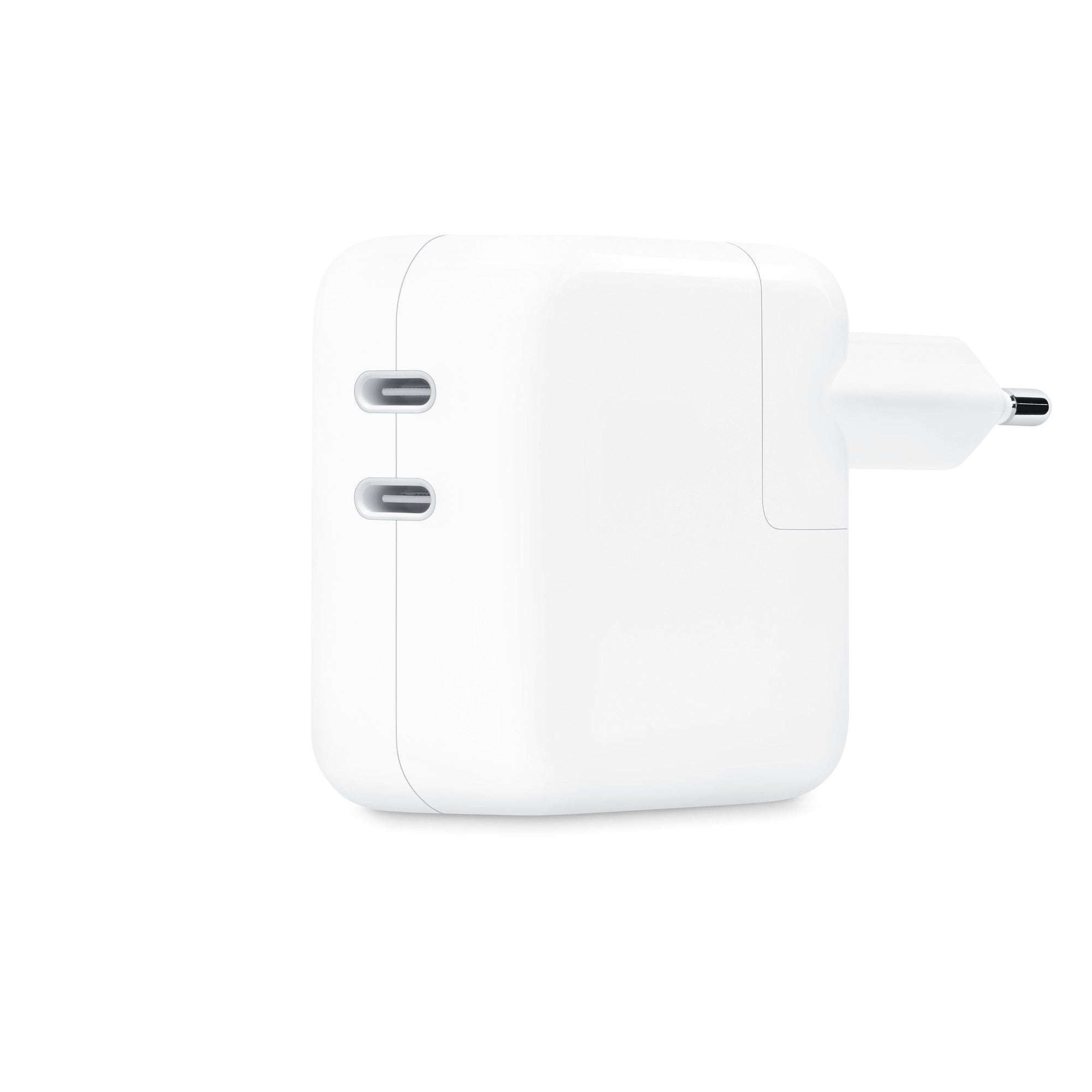 Adaptateur Secteur Double Port USB-C 35W d'origine Apple — MW2K3ZM/A — Blanc