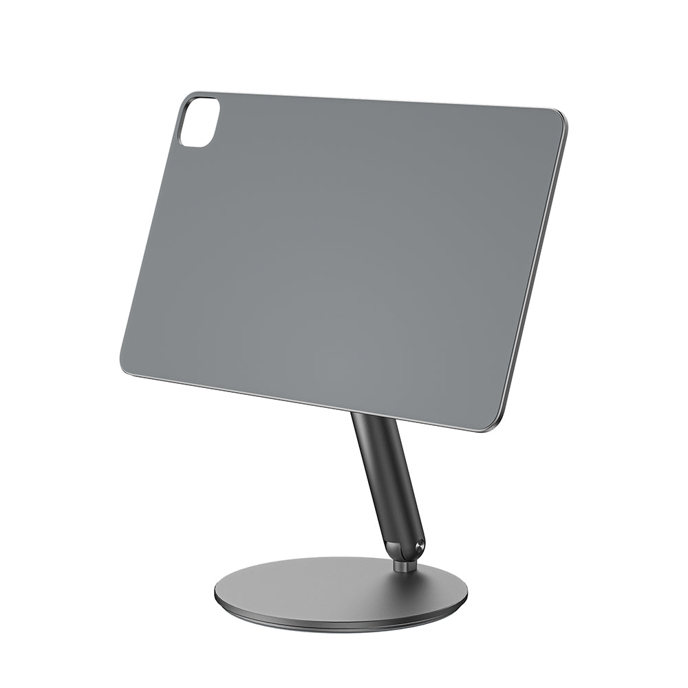Support iPad Pro 12.9 / iPad Air 13 2024 Wiwu Usage bureau Hauteur réglable Rotatif 360° Aluminium antidérapant Gris