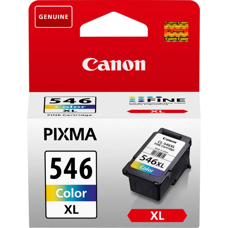 Cartouche d'encre Couleur XL Canon CL-546XL — Cyan/Magenta/Jaune Haute Capacité