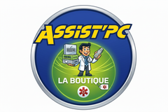 Logo ASSIST'PC fond transparent