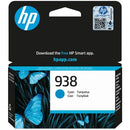 Cartouche d'encre HP 938 - 800 pages - Cyan