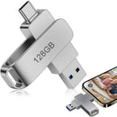 PNY 128GB Duo Link USB 3.2 Type-C Dual Flash Drive