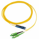 Jarretière optique duplex LC/UPC–SC/APC OS2 G.657.A2 1,0 m — Telenco réf. 91467 — Neuve