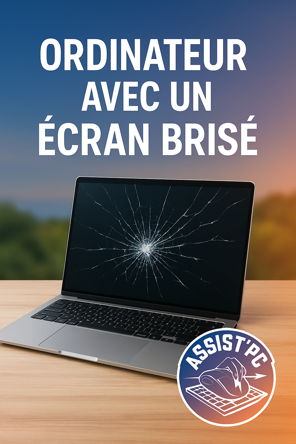 Remplacement d'écran d'ordinateur — Prestation ASSIST'PC