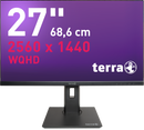 Moniteur TERRA LCD/LED 2772W PV — 27" IPS WQHD 2560x1440, 75Hz, USB-C — Garantie 3 ans