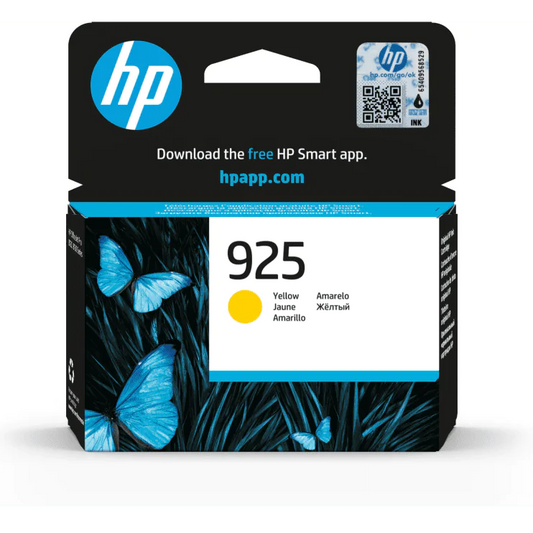 HP 925 - Cartouche Jaune - 400 pages (8123) (mc60)