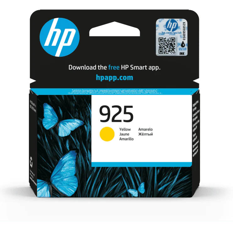 HP 925 - Cartouche Jaune - 400 pages (8123) (mc60)