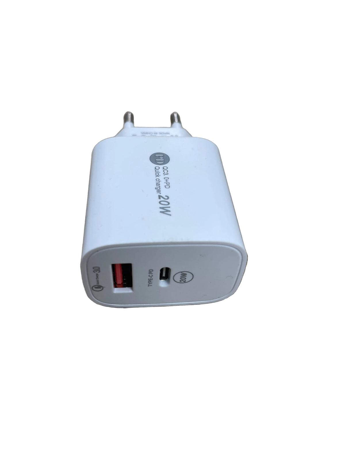 Prise Secteur USB + USB-C Fast Charge 20W — Universelle — Garantie 1 an
