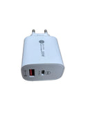 Prise Secteur USB + USB-C Fast Charge 20W — Universelle — Garantie 1 an