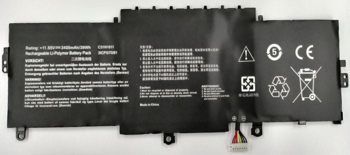 Batterie Asus C31N1811 49,09Wh 11,55V Li-Pol — ZenBook UX433 / BX433 / U4300 — Neuve