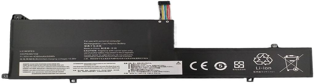 Batterie Lenovo L21B3PE0 3 cellules Li-Ion 52.5Wh — IdeaPad Flex 5 — Neuve — Garantie 6 mois