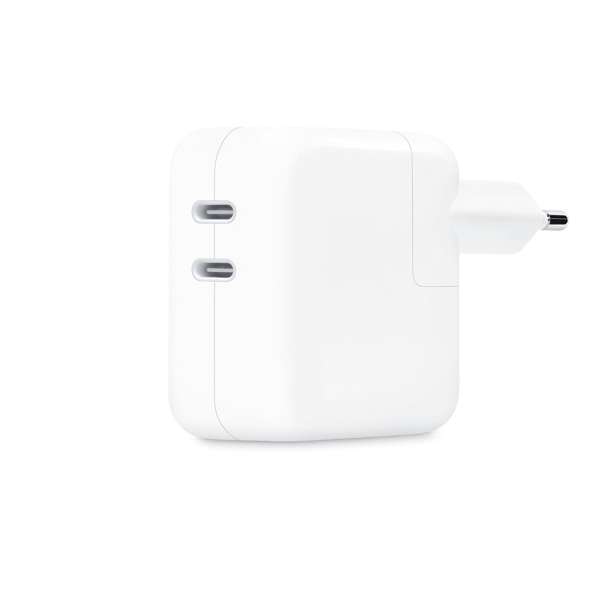 Adaptateur Secteur Double Port USB-C 35W d'origine Apple — MW2K3ZM/A — Blanc