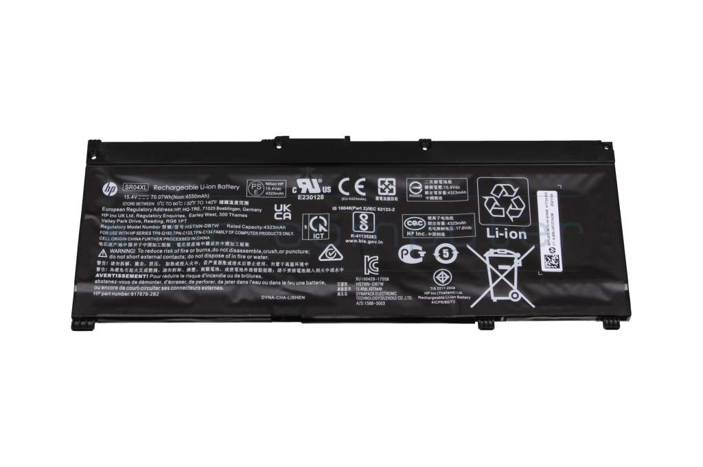 Laptop Battery SR04XL for HP 67.45Wh Li-Pol 15.4V 4380mAh