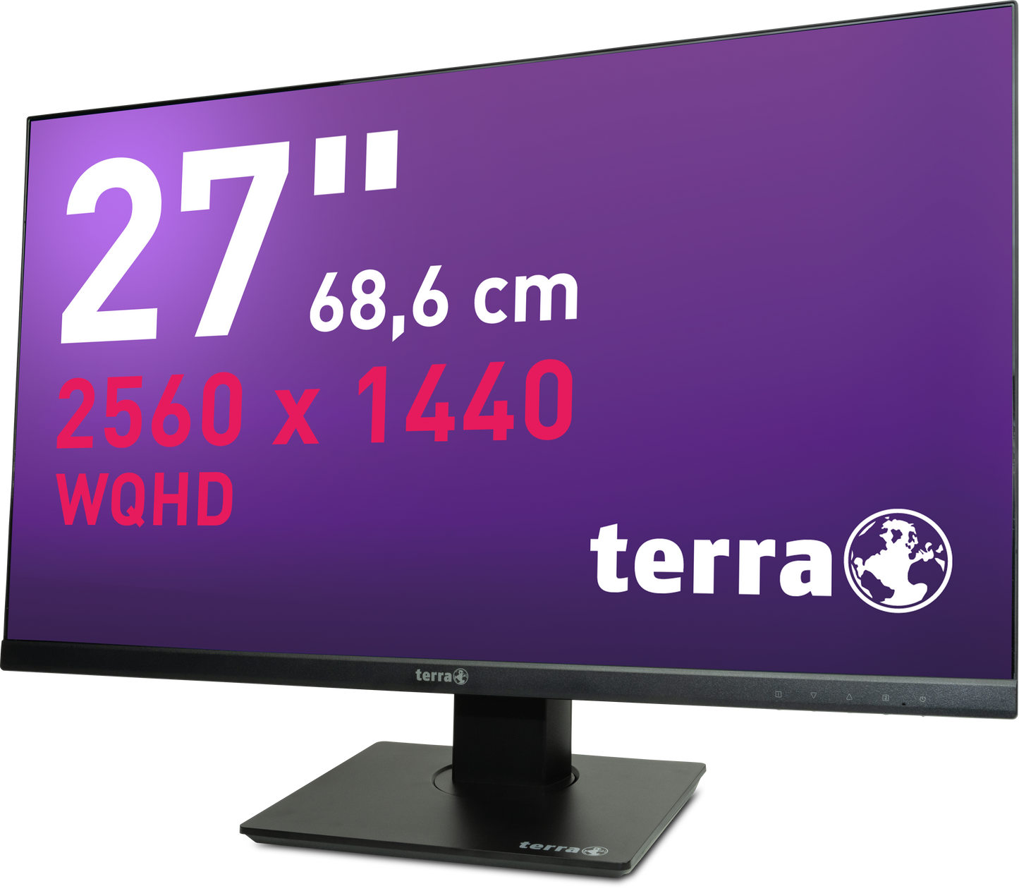 Moniteur TERRA LCD/LED 2772W PV — 27" IPS WQHD 2560x1440, 75Hz, USB-C — Garantie 3 ans