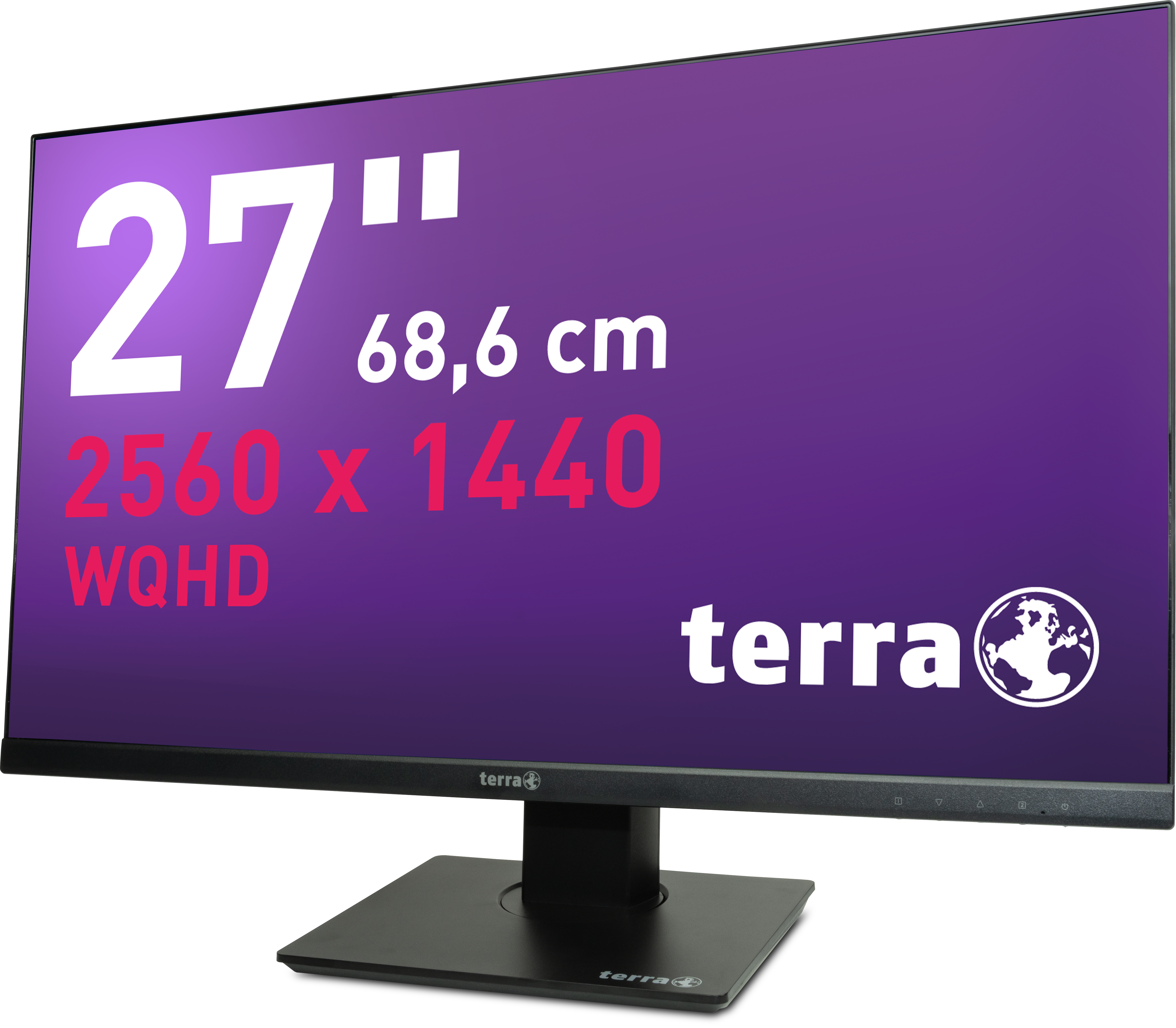 Moniteur TERRA LCD/LED 2772W PV — 27" IPS WQHD 2560x1440, 75Hz, USB-C — Garantie 3 ans