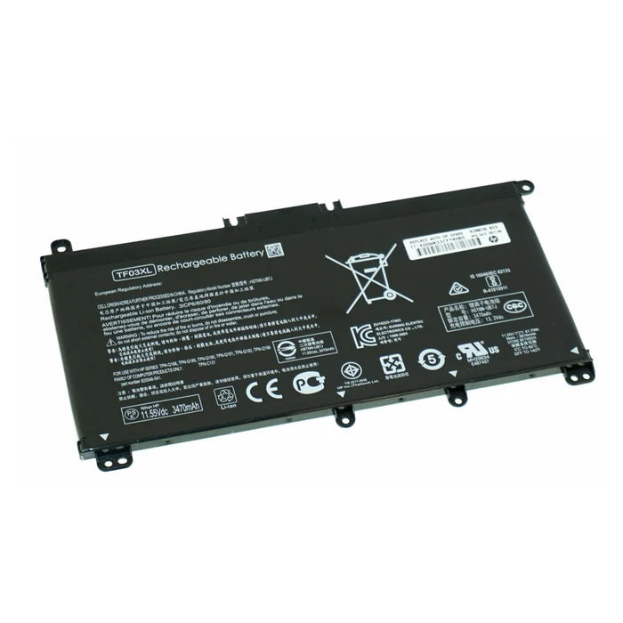 Batterie HP Compatible TF03XL — Pavilion 15-CC, 15-CD, 14-CD — 11,55V 3400mAh 39Wh