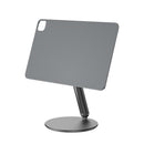 Support iPad Pro 12.9 / iPad Air 13 2024 Wiwu Usage bureau Hauteur réglable Rotatif 360° Aluminium antidérapant Gris