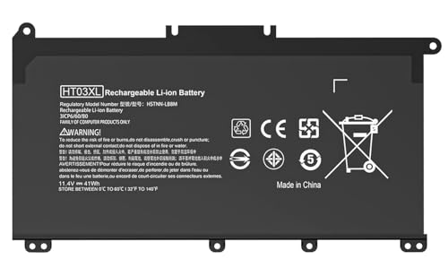 HP Inc. Batterie 3CELL 11.4V-47W 3.6A Li-ION HT03XL (Origine)