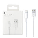 Cable Usb ORIGINAL Lightning 1 mètre Apple iPhone X/XS/XS MAX/XR/11.blanc