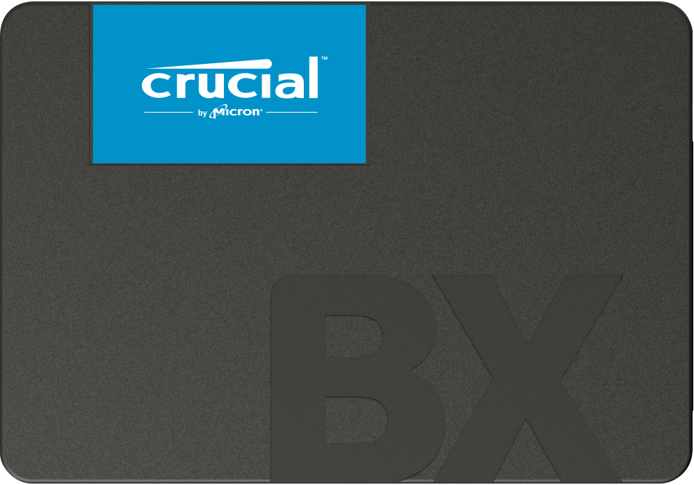 Crucial BX500 — Disque SSD SATA 2.5'' 3D NAND (240 Go / 500 Go / 1 To / 2 To)