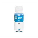 Bouteille d'encre GT52 pour HP Smart Tank, 70 ml, 8000 pages, Cyan