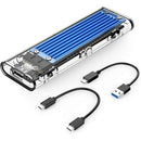 ORICO Boitier Externe SSD M.2 NVMe vers USB-C 3.1 Gen 2 — 10 Gbps