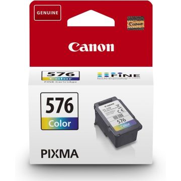 Cartouche d'encre Couleur Canon CL-576 — Cyan/Magenta/Jaune Rendement Standard
