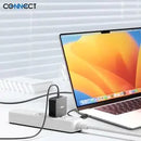 Chargeur PC Portable CONNECT 65W, USB-C, Noir — MC-CP65WC01 — Garantie 3 mois