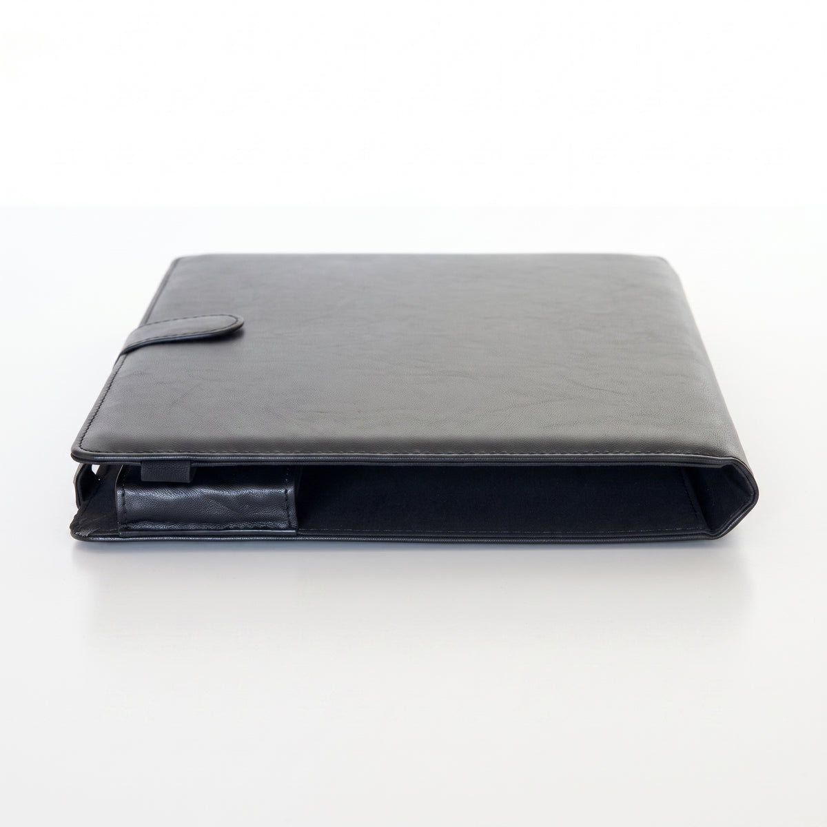 Etui MacBook Pro 13'' Simili cuir grainé noir