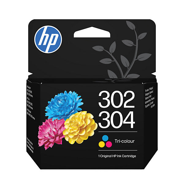 Cartouche HP 302/304 — Couleur 2 ml (Cyan, Magenta, Jaune) — Originale
