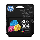 Cartouche HP 302/304 — Couleur 2 ml (Cyan, Magenta, Jaune) — Originale