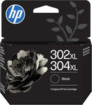Cartouche d'encre Noire HP 302XL/304XL Grande Capacité — 300 pages (B7RT9AE)