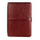 Etui MacBook Pro 13'' Simili cuir grainé marron